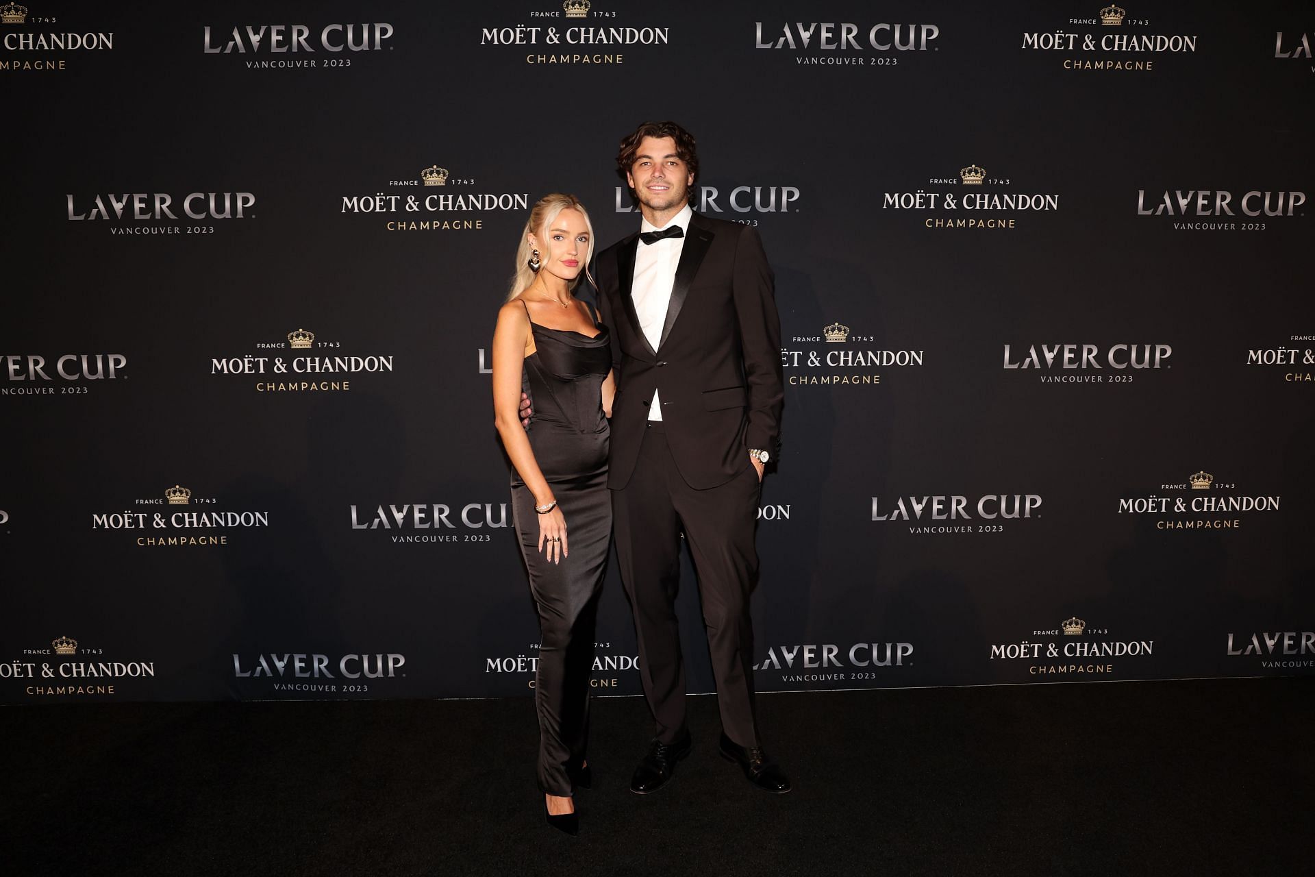 Taylor Fritz with Morgan Riddle - Source: Getty